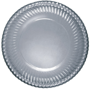6 Maxi piatti in cartoncino metallizzato
