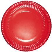 6 Maxi piatti in cartoncino metallizzato