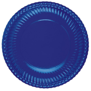 6 Maxi piatti in cartoncino metallizzato