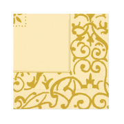 Coordinato in cartoncino Gold