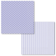 Coordinato in cartoncino Lilla