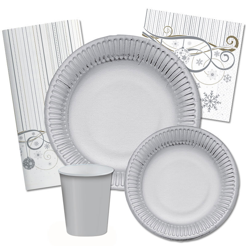 Coordinato in cartoncino Silver