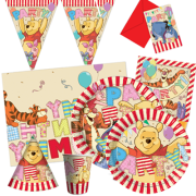 Coordinato in cartoncino Winnie the Pooh