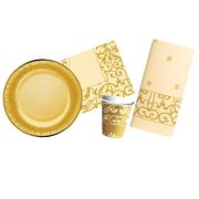 Coordinato in cartoncino Gold